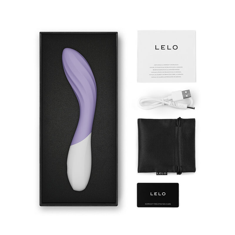 LELO - MONA TWIST VIBRADOR PARA PUNTO G RECARGABLE APP CONTROL LAVANDA LILA - Imagen 5