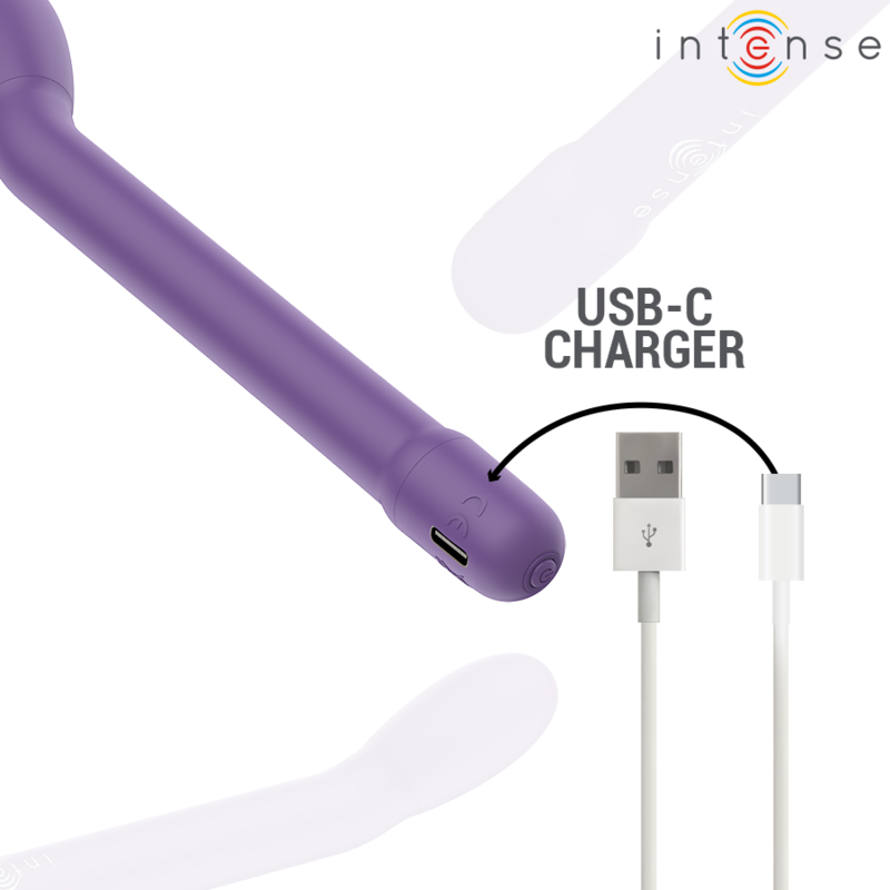 INTENSE - KARLIE ESTIMULADOR PUNTO-G RECARGABLE MORADO - Imagen 7