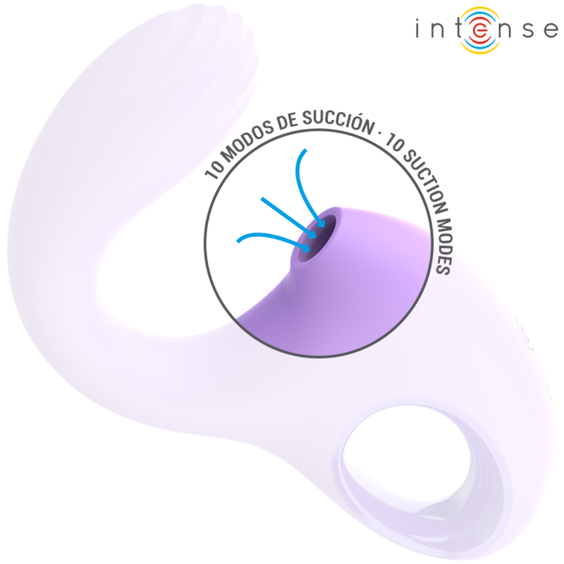 INTENSE - BAXTER VIBRADOR & ESTIMULADOR VIOLETA - Imagen 2