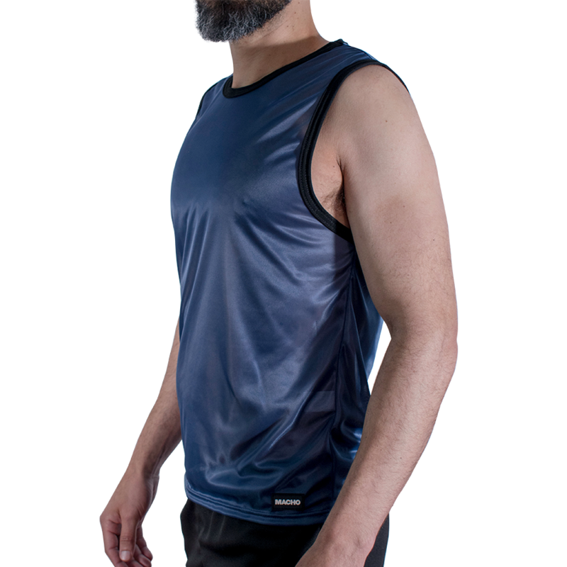MACHO - CAMISETA AZUL MARINO L/XL - Imagen 2