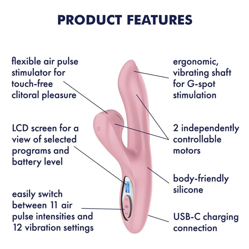 SATISFYER - PRO+ G-SPOT GENERATION 2 ROSA - Imagen 7