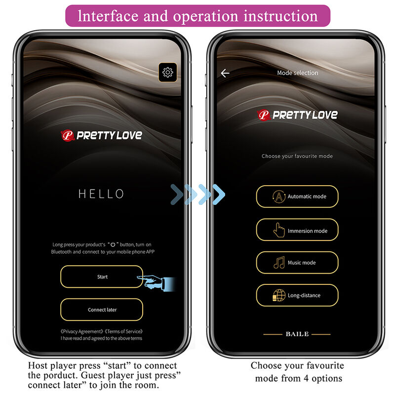 PRETTY LOVE - HAZELYNN MASAJEADOR APP CONTROL 12 FUNCIONES ROSA - Imagen 12