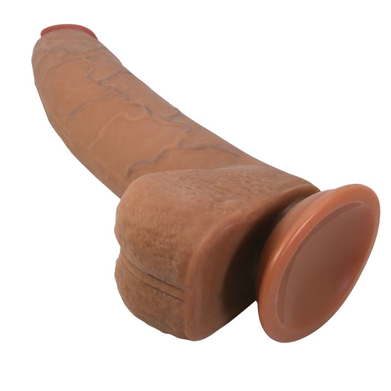 PRETTY LOVE - EVANDER DILDO REALÍSTICO FLEXIBLE CON VENTOSA 23 CM -Ø- 4.9 CM - Imagen 2