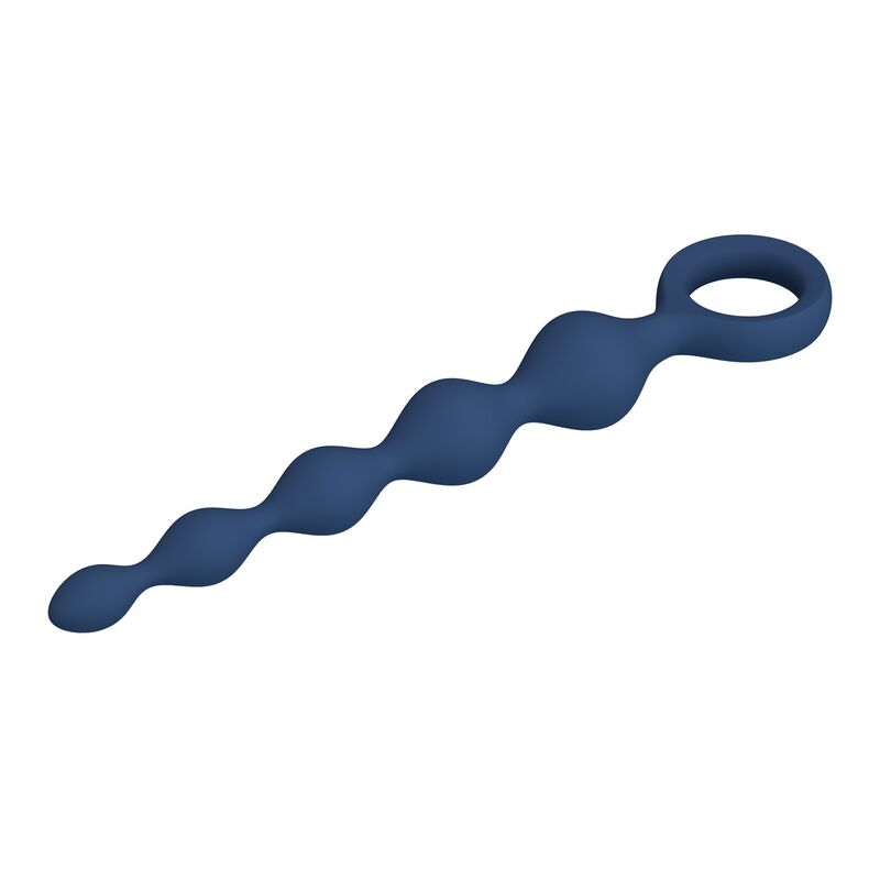 MR PLAY - BOLAS ANALES Y PLUG ANAL SILICONA AZUL 20,4 CM - Imagen 7