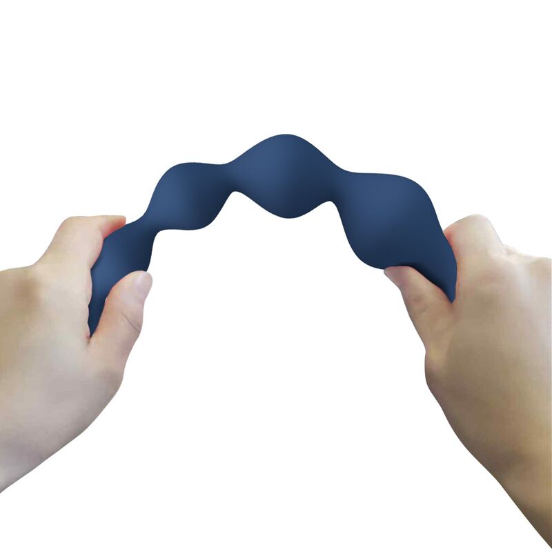 MR PLAY - BOLAS ANALES Y PLUG ANAL SILICONA AZUL 20,4 CM - Imagen 8