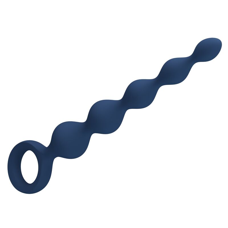 MR PLAY - BOLAS ANALES Y PLUG ANAL SILICONA AZUL 20,4 CM - Imagen 6