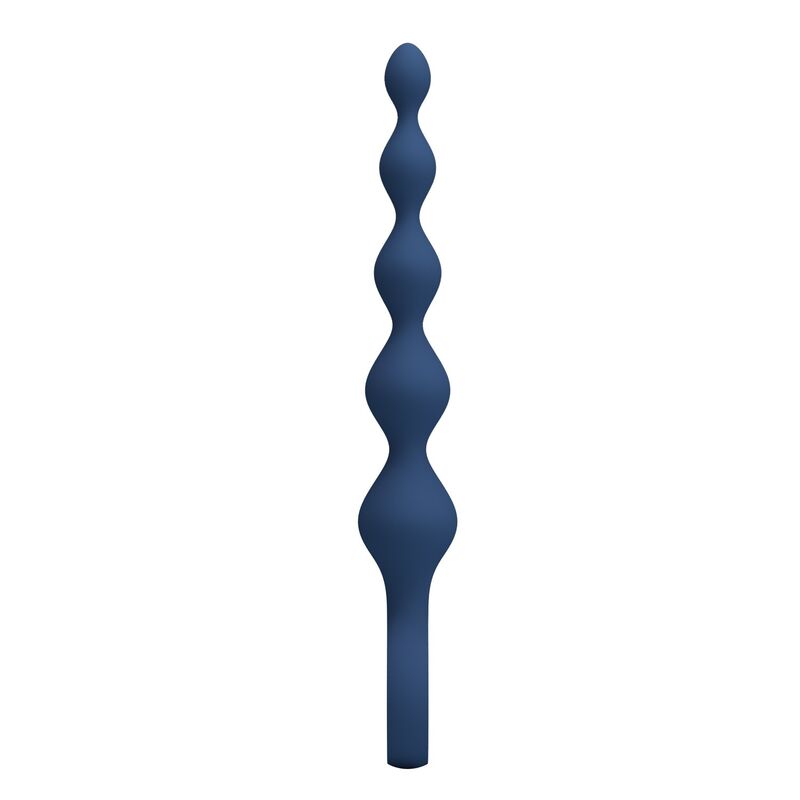 MR PLAY - BOLAS ANALES Y PLUG ANAL SILICONA AZUL 20,4 CM - Imagen 4