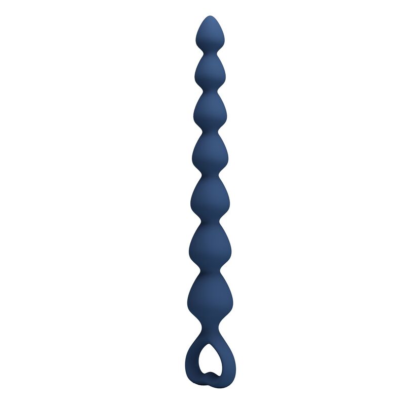 MR PLAY - BOLAS ANALES Y PLUG ANAL SILICONA AZUL 26,7 CM - Imagen 4