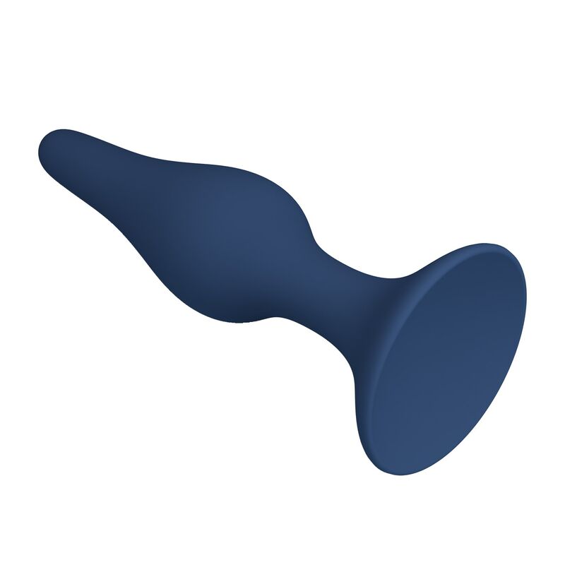 MR PLAY - PLUG ANAL CÓNICO SILICONA AZUL XL - Imagen 6