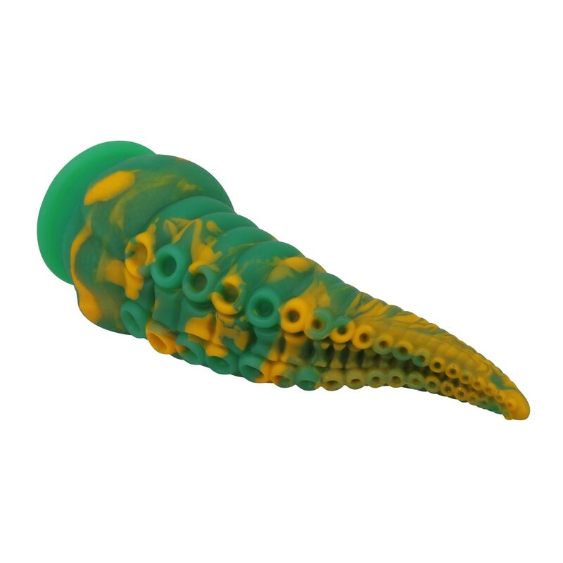 POWER MONSTERS - ABYSSAL COLOSSUS DILDO BICOLOR 22,5 CM Ø 6 CM - Imagen 5