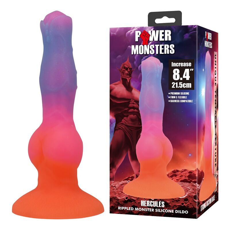 POWER MONSTERS - HERCULES DILDO 21,5 CM Ø 5 CM - Imagen 8