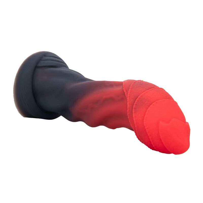 POWER MONSTERS - INFERNAL GOLIATH DILDO BICOLOR 25 CM Ø 6 CM - Imagen 3