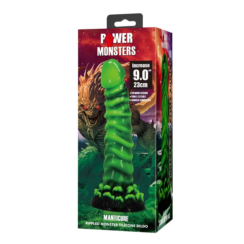 POWER MONSTERS - MANTICORE DILDO 23 CM Ø 5 CM - Imagen 3