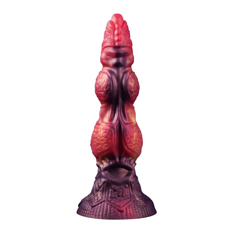POWER MONSTERS - SAVAGE BEASTLORD DILDO FANTASÍA TRICOLOR 24 CM Ø 5 CM - Imagen 3