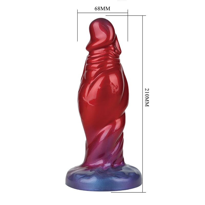 POWER MONSTERS - SHADOW BEHEMOTH DILDO HINCHABLE FANTASÍA BICOLOR 22 CM Ø 5 CM - Imagen 7