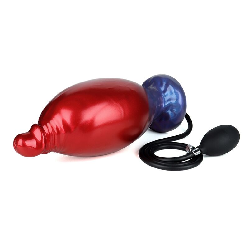 POWER MONSTERS - SHADOW BEHEMOTH DILDO HINCHABLE FANTASÍA BICOLOR 22 CM Ø 5 CM - Imagen 3