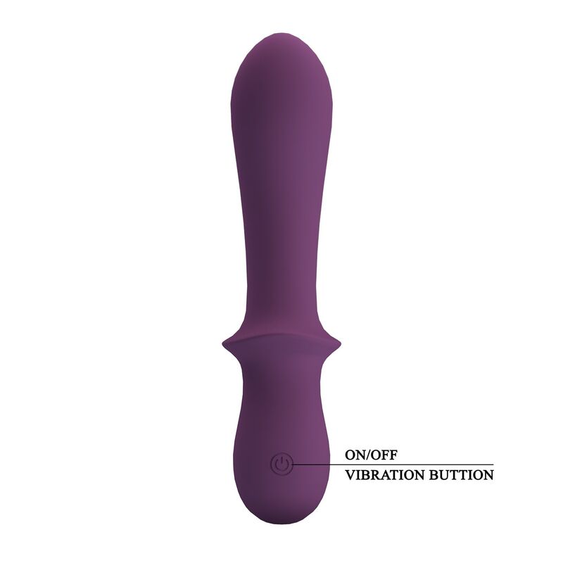 PRETTY LOVE - ABIGAIL VIBRADOR RECARGABLE 10 FUNCIONES MORADO - Imagen 2