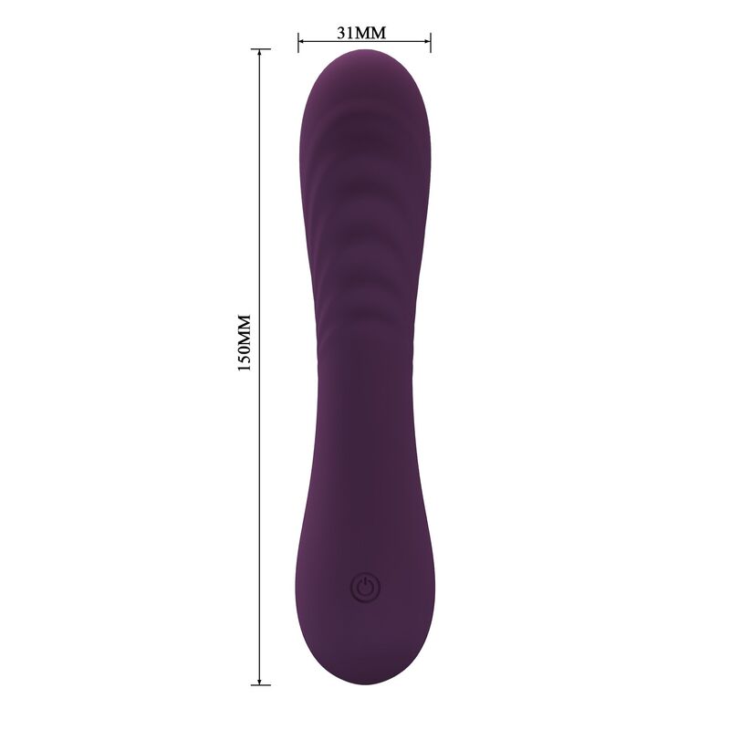 PRETTY LOVE - ALEXISROSE VIBRADOR RECARGABLE 10 FUNCIONES MORADO - Imagen 9