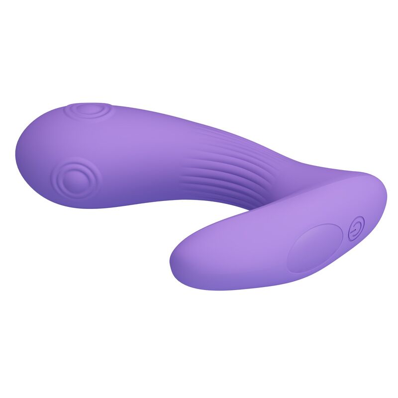 PRETTY LOVE - ANDROMEDA VIBRADOR DE DOBLE ESTIMULACIÓN RECARGABLE MORADO - Imagen 6