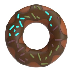 PRETTY LOVE - ANILLO PARA PENE SUPER DONUT MARRÓN