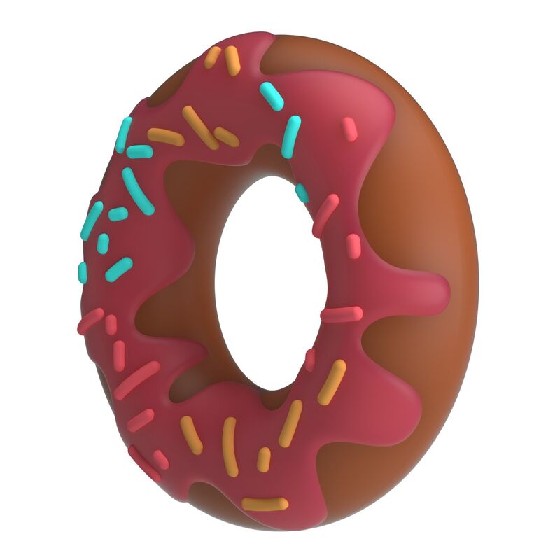 PRETTY LOVE - ANILLO PARA PENE SUPER DONUT ROSA - Imagen 3