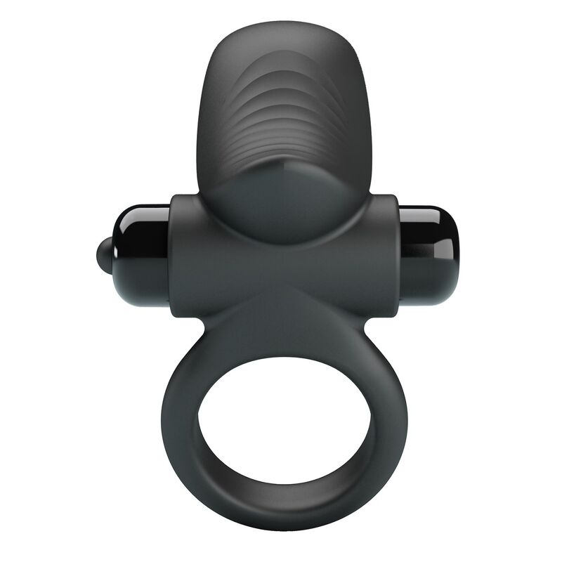 PRETTY LOVE - ANILLO VIBRADOR PARA PENE ADRIEN 10 FUNCIONES NEGRO - Imagen 5