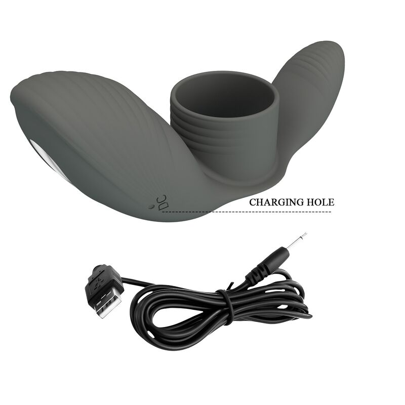 PRETTY LOVE - ANILLO VIBRADOR RECARGABLE CON DOBLE ESTIMULACIÓN - Imagen 9