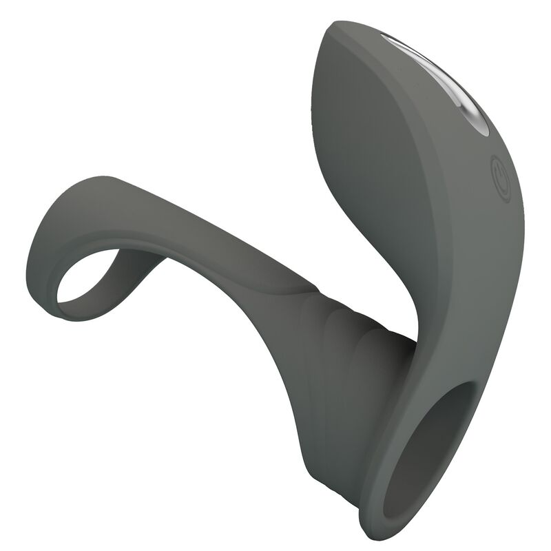 PRETTY LOVE - ANILLO VIBRADOR RECARGABLE CON DOBLE ESTIMULADOR - Imagen 2