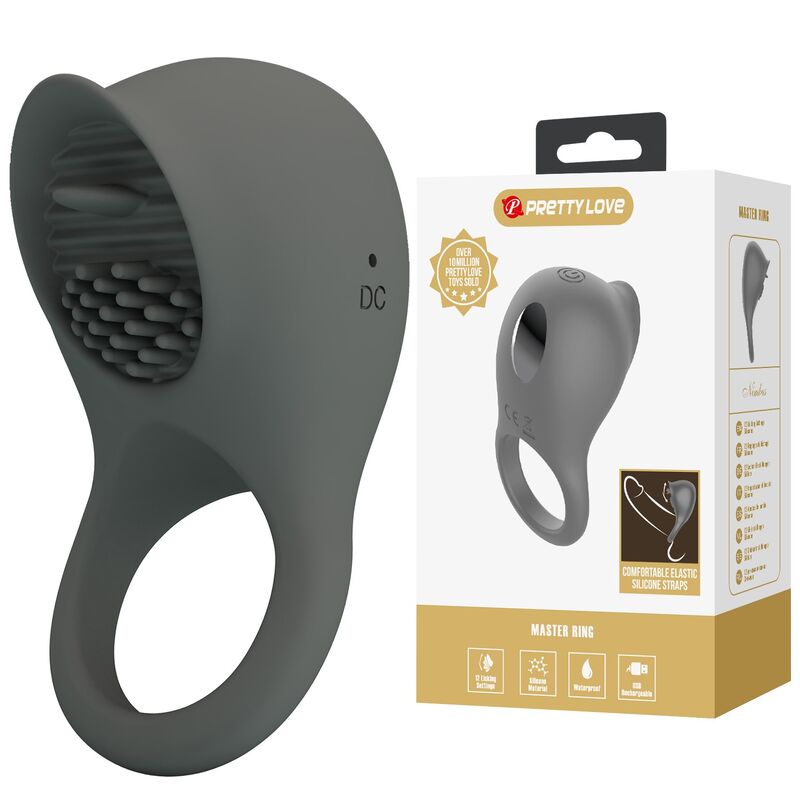 PRETTY LOVE - ANILLO VIBRADOR RECARGABLE CON ESTIMULACIÓN ORAL - Imagen 9