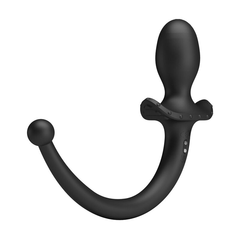 PRETTY LOVE - ANTHONY VIBRADOR ANAL Y PERINEAL APP CONTROL NEGRO - Imagen 5