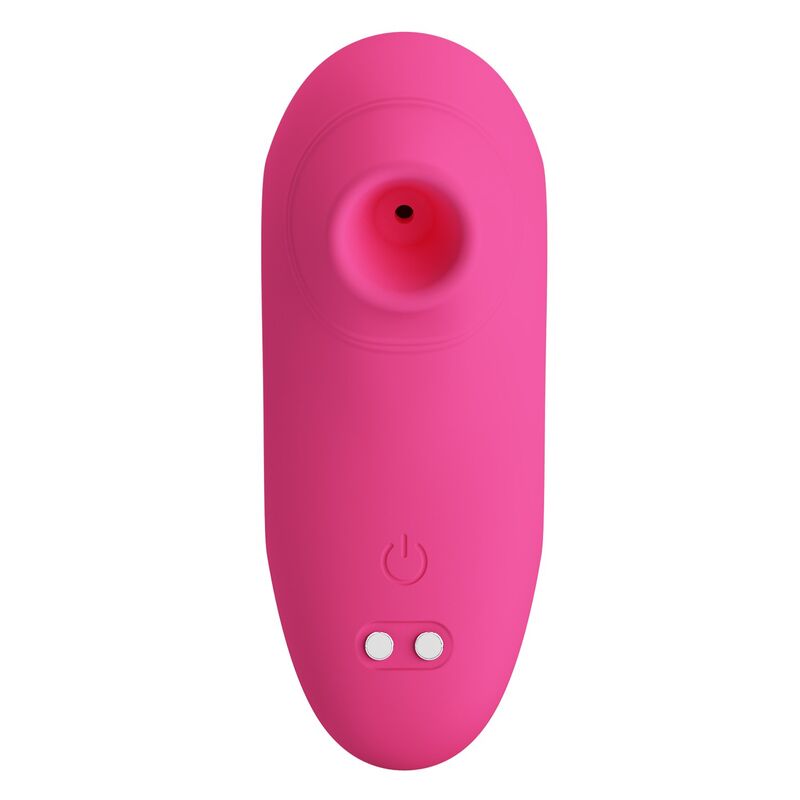 PRETTY LOVE - ARILA SUCCIONADOR DE CLÍTORIS CON VIBRACIÓN RECARGABLE ROSA - Imagen 7