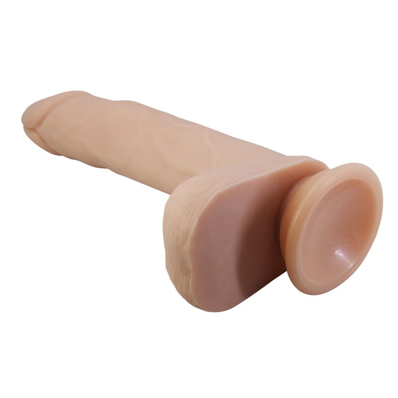 PRETTY LOVE - DAVEY DILDO VIBRADOR CON EMPUJE Y ROTACIÓN CONTROL REMOTO 22,5 CM Ø 4,8 CM COLOR NATURAL - Imagen 4