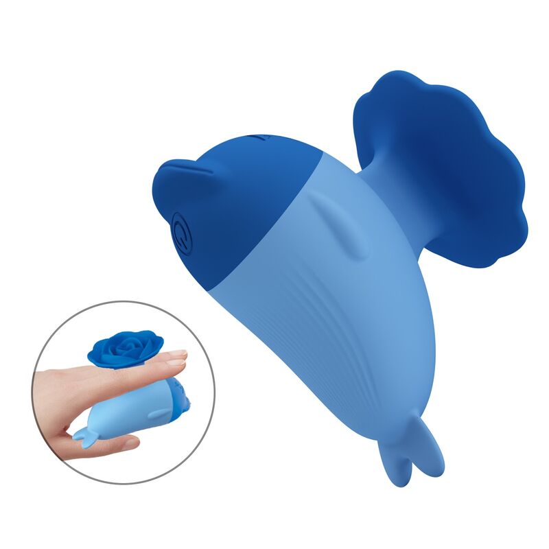 PRETTY LOVE - DOLPHIN MINI VIBRADOR RECARGABLE USB - Imagen 2