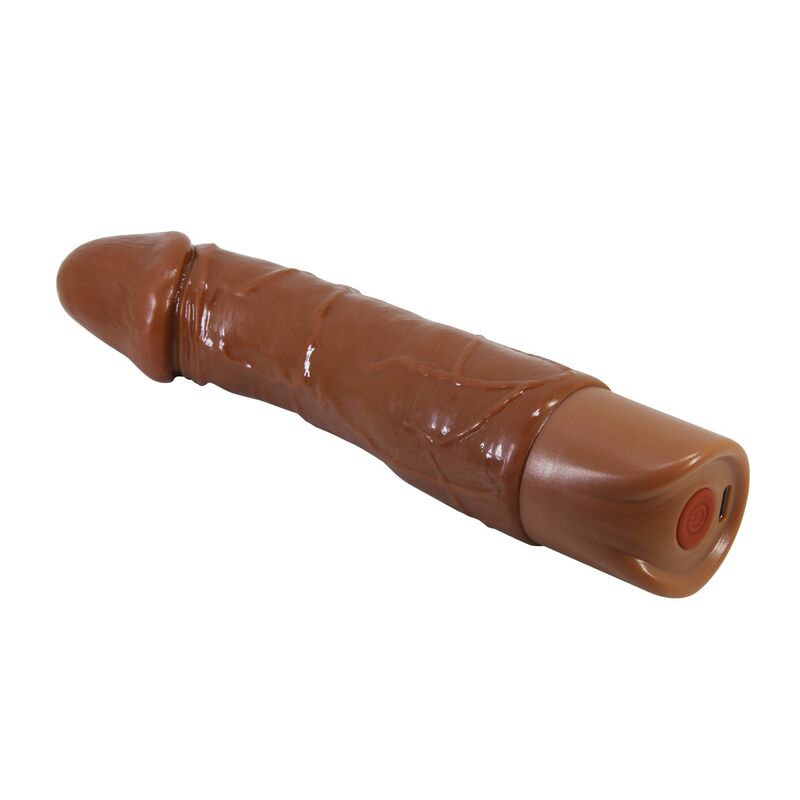 PRETTY LOVE - DONALD VIBRADOR REALÍSTICO 19,5 CM Ø 4 CM COLOR MARRÓN - Imagen 6