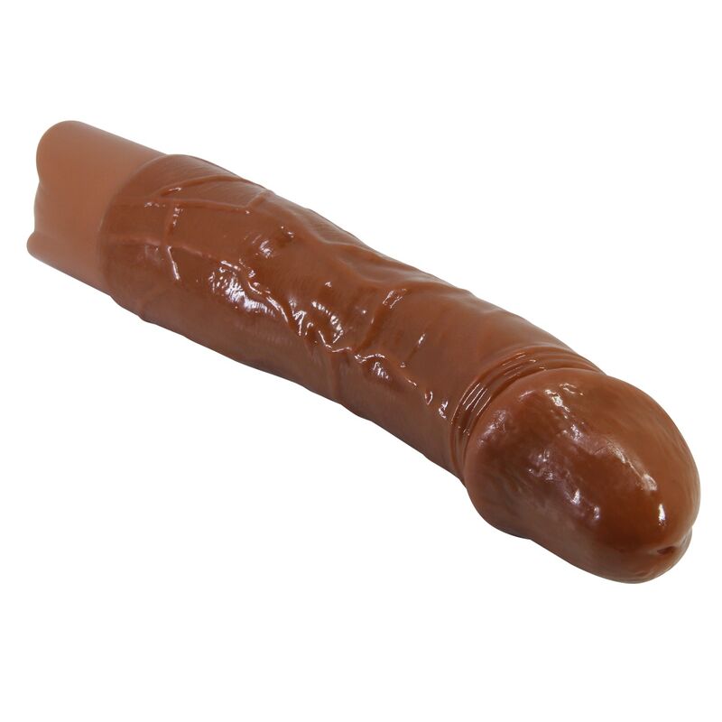 PRETTY LOVE - DONALD VIBRADOR REALÍSTICO 19,5 CM Ø 4 CM COLOR MARRÓN - Imagen 7