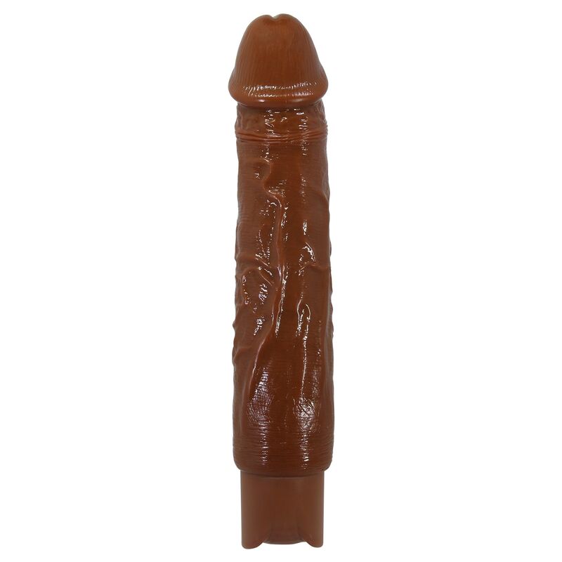 PRETTY LOVE - DUKE VIBRADOR REALÍSTICO 23,5 CM Ø 4,8 CM COLOR MARRÓN - Imagen 2