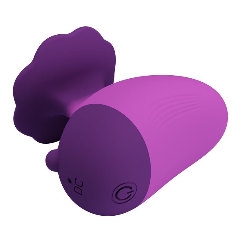 PRETTY LOVE - ESTIMULADOR DE CLÍTORIS 7 MODOS RECARGABLE FORMA ROSA MORADA - Imagen 5