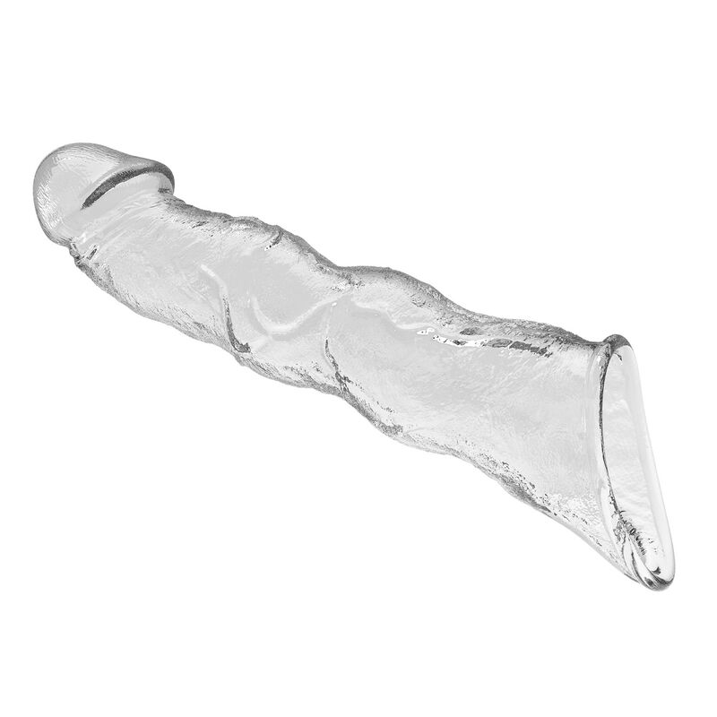 PRETTY LOVE - FUNDA EXTENSORA PARA PENE AJUSTABLE 28 CM Ø 4,5 CM COLOR TRANSPARENTE - Imagen 4