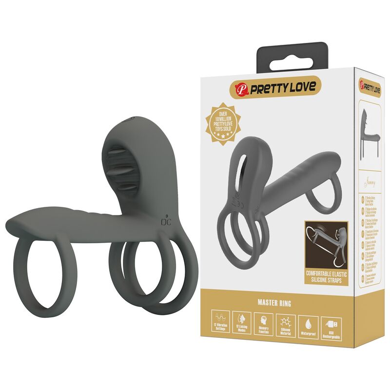 PRETTY LOVE - FUNDA PARA PENE CON DOBLE ESTIMULACIÓN Y EFECTO ORAL - Imagen 11