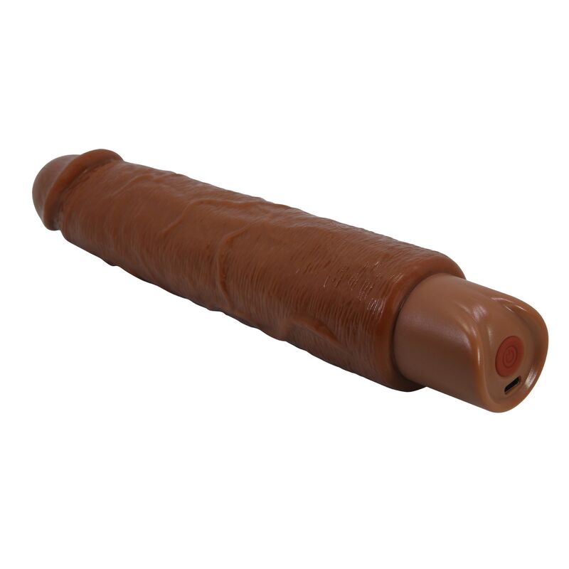 PRETTY LOVE - GAVIN VIBRADOR REALÍSTICO 25 CM Ø 5 CM COLOR MARRÓN - Imagen 4