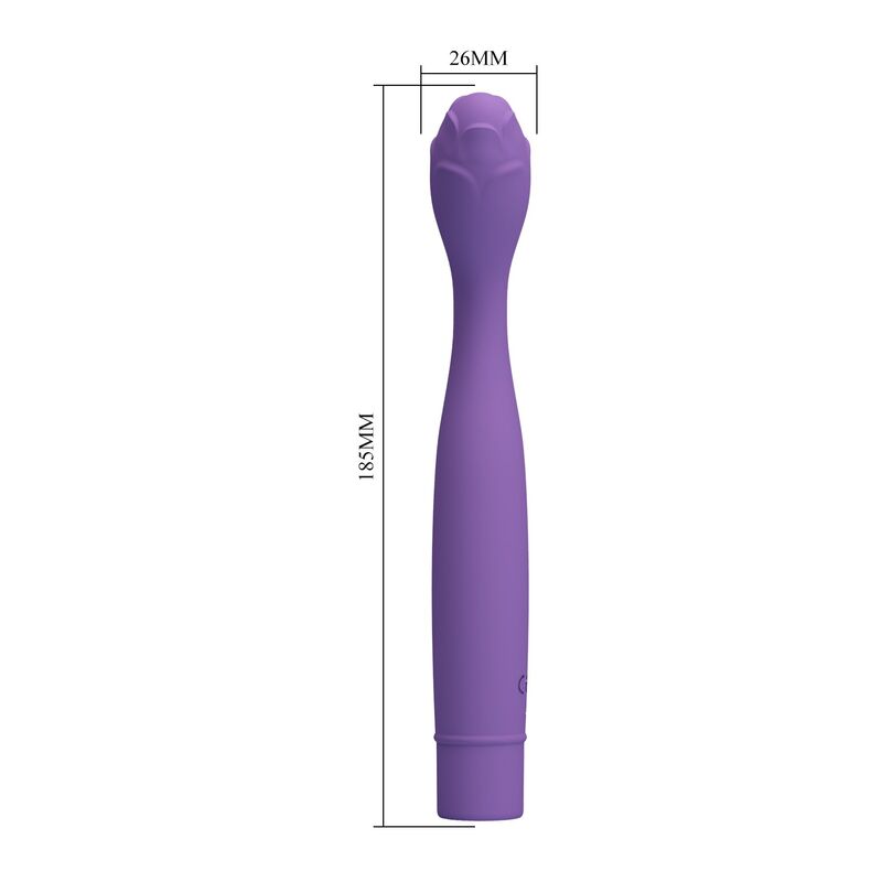 PRETTY LOVE - HENRY VIBRADOR FLEXIBLE PARA PUNTO G MORADO - Imagen 9