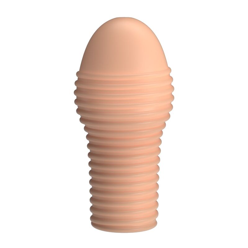 PRETTY LOVE - HOTTT FUNDA PARA PENE GET YOUR PENIS THICKER COLOR NATURAL - Imagen 2