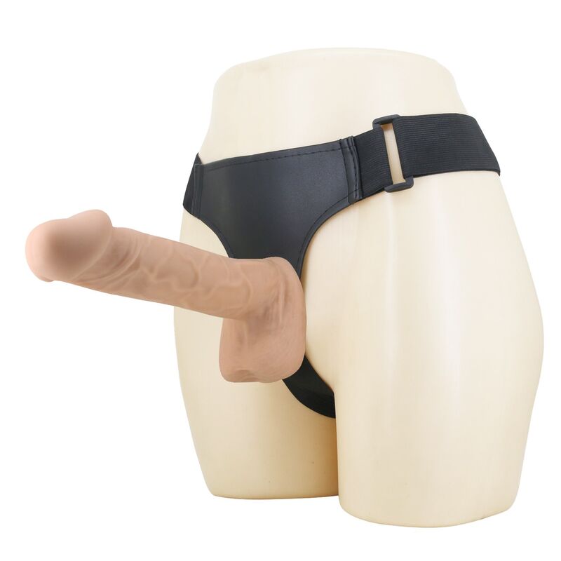 PRETTY LOVE - KASPAR ARNÉS CON DILDO FLEXIBLE 21 CM Ø 5 CM COLOR NATURAL - Imagen 2