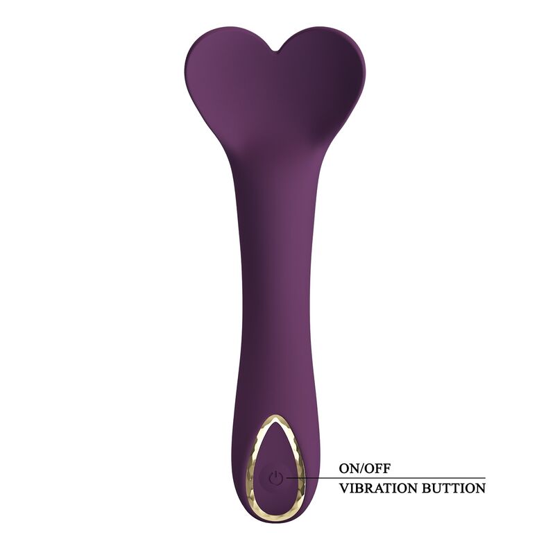 PRETTY LOVE - KENYELL VIBRADOR RECARGABLE 10 FUNCIONES MORADO - Imagen 2