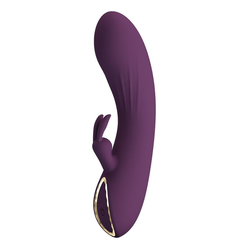 PRETTY LOVE - LANDYN VIBRADOR RABBIT RECARGABLE 10 FUNCIONES MORADO - Imagen 6