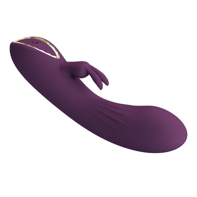 PRETTY LOVE - LANDYN VIBRADOR RABBIT RECARGABLE 10 FUNCIONES MORADO - Imagen 8