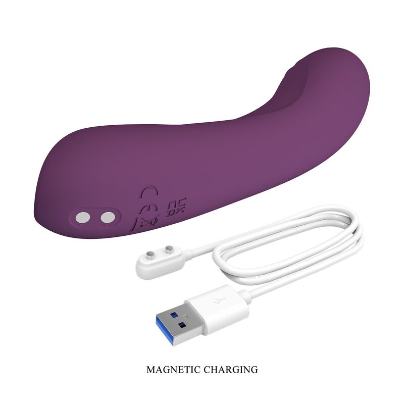 PRETTY LOVE - LLOYDE VIBRADOR RECARGABLE 10 FUNCIONES MORADO - Imagen 7