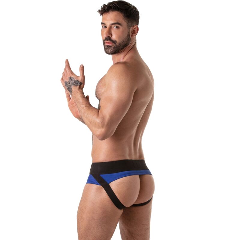 LOCKER GEAR - WIDE WAISTBAND JOCK BRIEF AZUL XL - Imagen 2