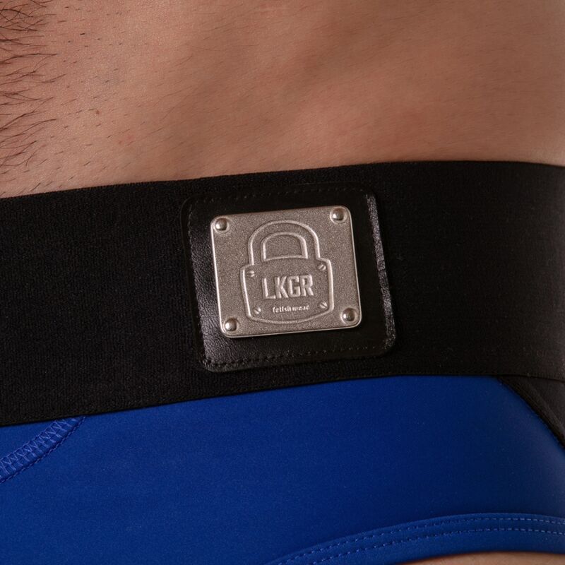 LOCKER GEAR - WIDE WAISTBAND JOCK BRIEF AZUL XL - Imagen 4