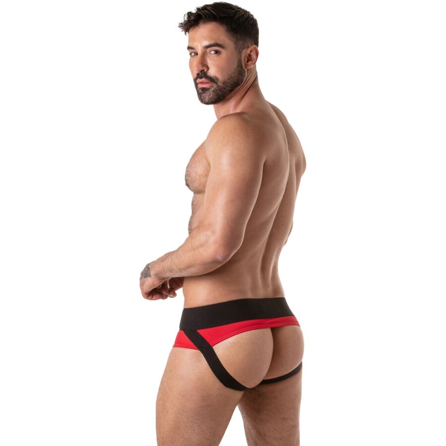 LOCKER GEAR - WIDE WAISTBAND JOCK BRIEF ROJO S - Imagen 2
